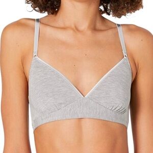 COSABELLA Talco Heather gray Wirefree bralette style 1304 size small NWT